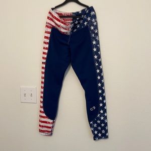 Patriotic Althetic Leggings